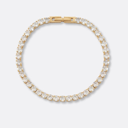 Pulsera Riviera Acero Baño Oro