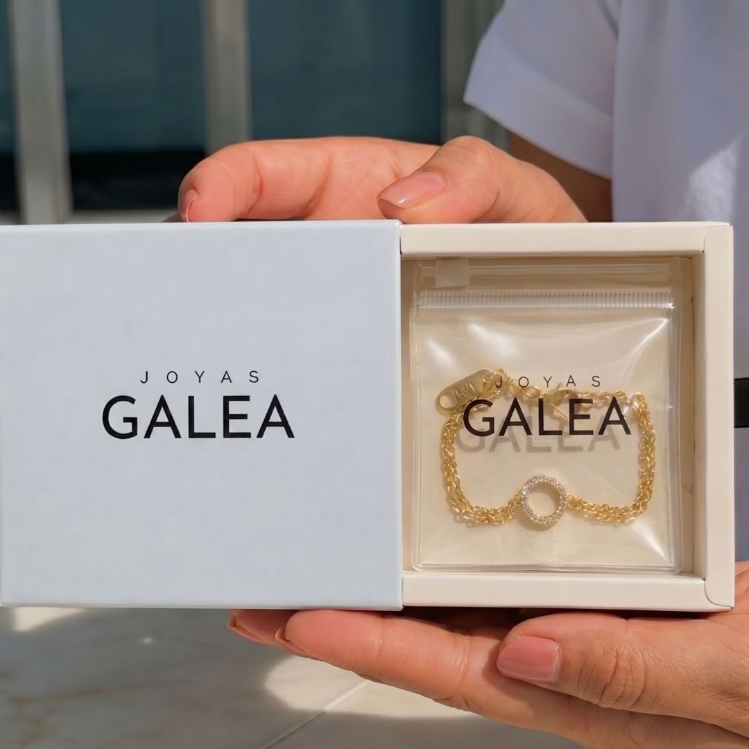 Pack Círculo Acero Baño Oro