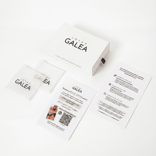 Packaging Joyas Galea para regalo